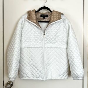 Andrew Marc - Marc New York lightweight hooded jacket in Size M